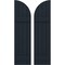 Ekena Millwork Americraft 4-Board (2 Batten) Wood Joined Board-n-Batten Shutters w/ Arch Top, ARW101BQ414X77OBH, PR ARW101BQ414X77OBH - alternate 1